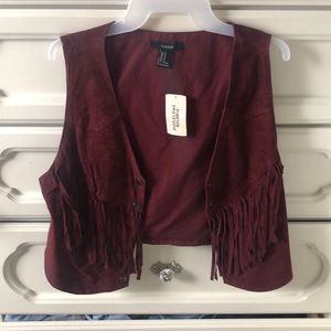 fringed vest
